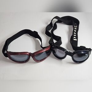 PUGS Motorcycle Goggles LOT 2